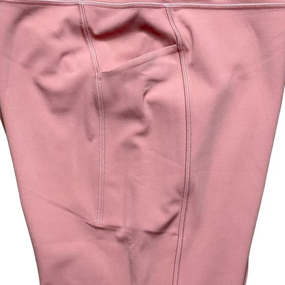Lululemon NWT Align High Rise Pant With Side Pockets 25'' Pink Savannah Size 12 - Picture 8 of 11
